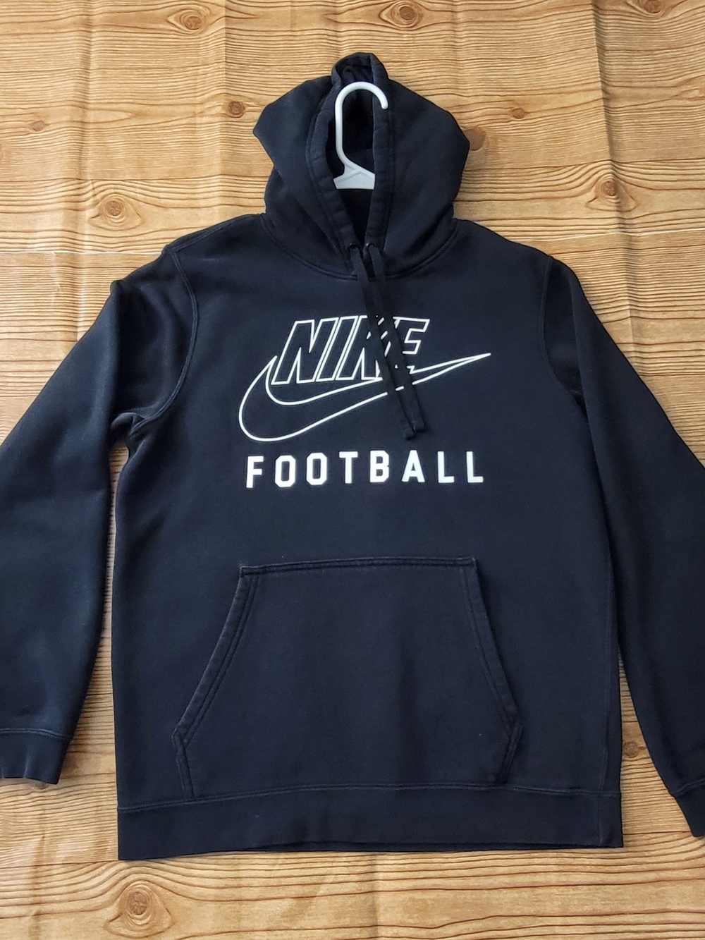 Nike Club Fleece Football Pullover Hoodie Men's Small Black Size S